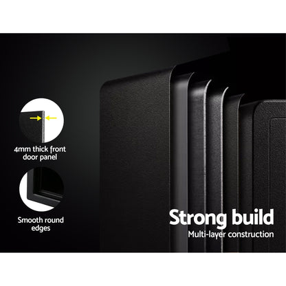 UL-TECH Electronic Safe Digital Security Box 20L-Home &amp; Garden &gt; Storage-PEROZ Accessories