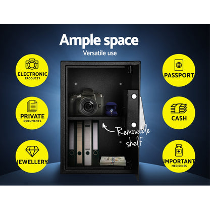 UL-TECH Electronic Safe Digital Security Box 50cm-Home &amp; Garden &gt; Storage-PEROZ Accessories