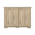 Oikiture Sideboard Buffet Cabinet with Sliding Doors, 86 x 27 x 63cm Hallway Table-Sideboard-PEROZ Accessories