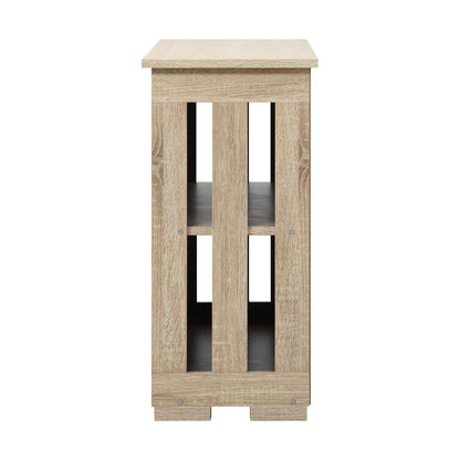 Oikiture Sideboard Buffet Cabinet with Sliding Doors, 86 x 27 x 63cm Hallway Table-Sideboard-PEROZ Accessories