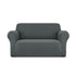 Artiss Sofa Cover Elastic Stretchable Couch Covers Grey 2 Seater-Furniture > Sofas - Peroz Australia - Image - 1