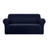 Artiss Sofa Cover Elastic Stretchable Couch Covers Navy 3 Seater-Furniture > Sofas - Peroz Australia - Image - 1