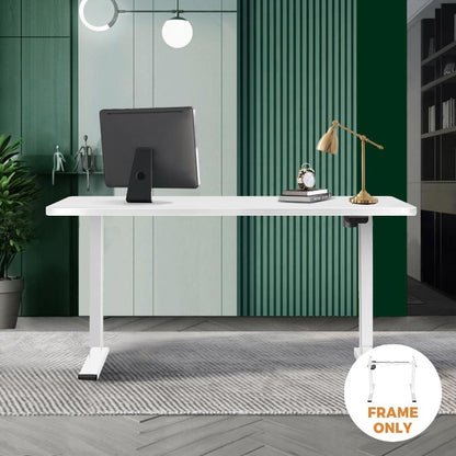 Oikiture Standing Desk Frame Height Adjustable Sit Stand Motorised Table leg-Standing Desk-PEROZ Accessories