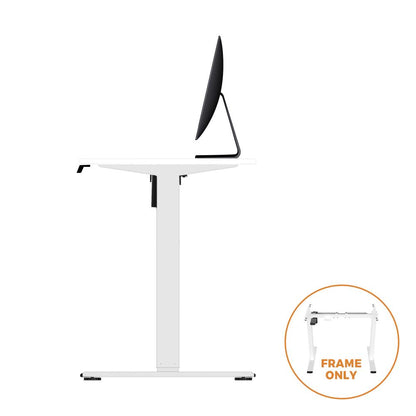 Oikiture Standing Desk Frame Height Adjustable Sit Stand Motorised Table leg-Standing Desk-PEROZ Accessories