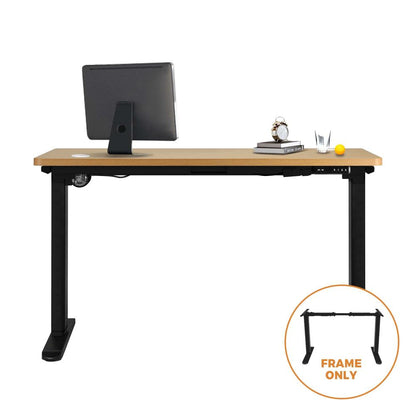 Oikiture Standing Desk Frame Only Height Adjustable Motorised Sit Stand Table-Standing Desk-PEROZ Accessories