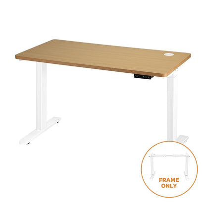 Oikiture Standing Desk Frame Only Height Adjustable Motorised Desk Dual Motor-Standing Desk-PEROZ Accessories
