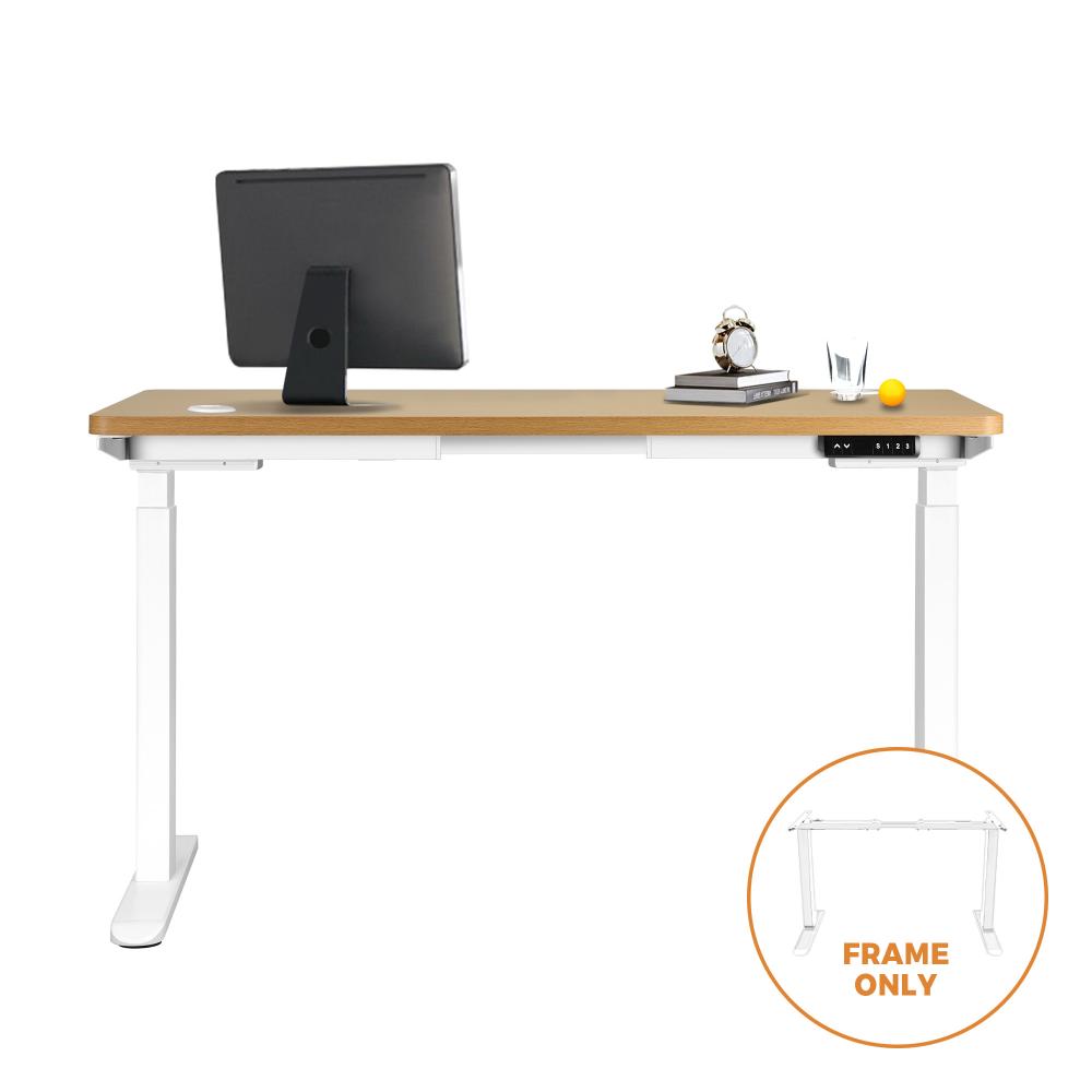 Oikiture Standing Desk Frame Only Height Adjustable Motorised Desk Dual Motor-Standing Desk-PEROZ Accessories