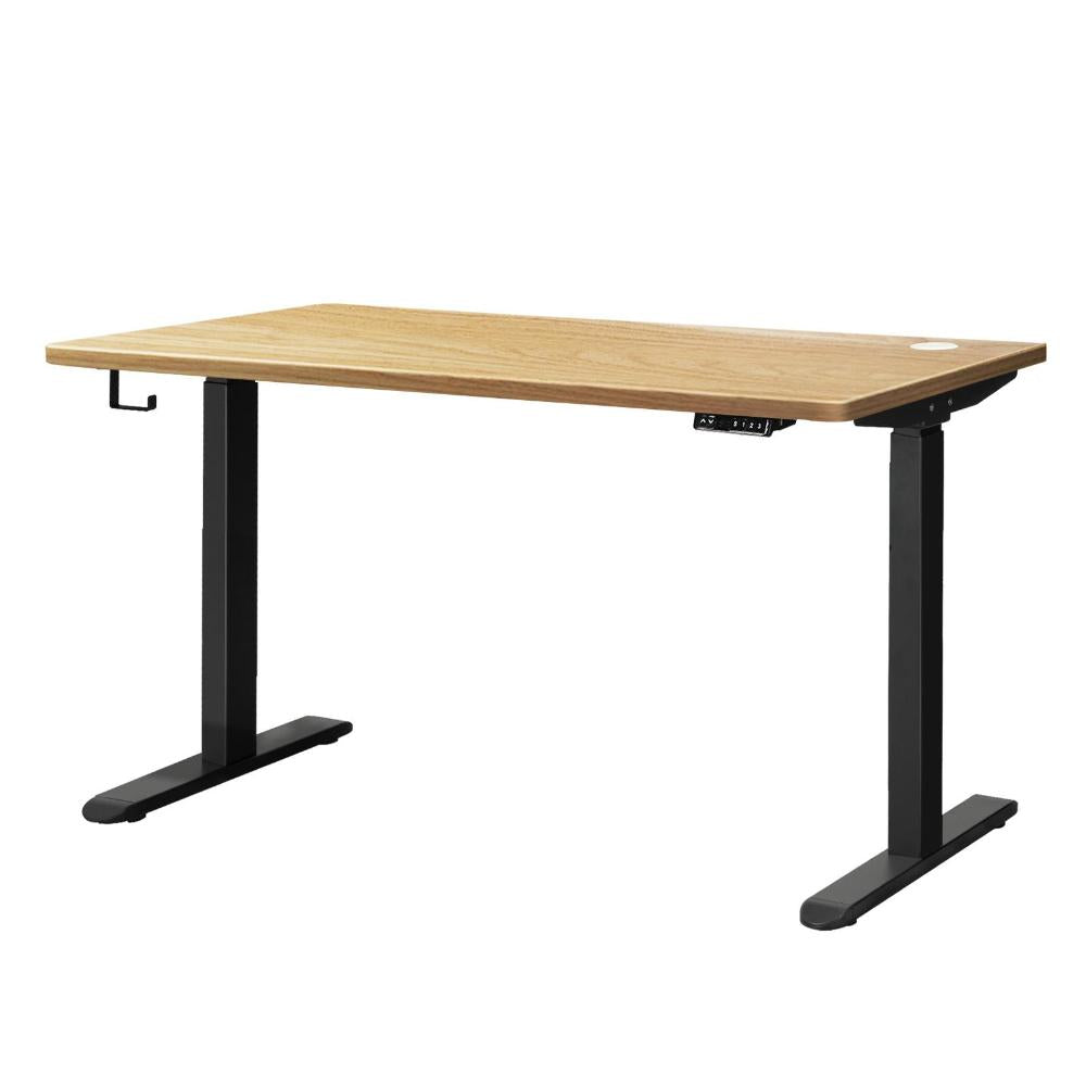 Shop Oikiture Standing Desk Electric Height Adjustable Motorised Sit Stand Desk Rise  | PEROZ Australia