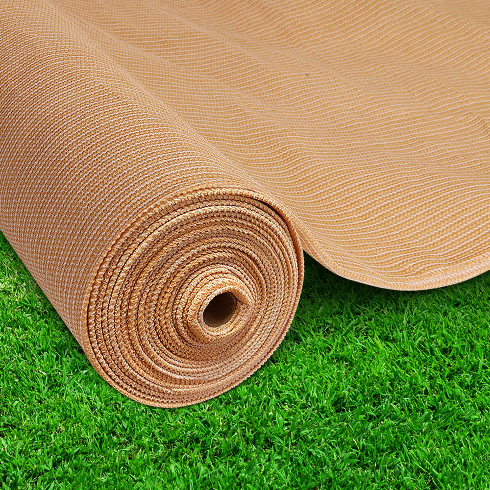 Instahut 90% Shade Cloth 3.66x30m Shadecloth Sail Heavy Duty Beige-Home &amp; Garden &gt; Shading-PEROZ Accessories