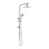 Shop Welba 10" Rain Shower Head Set Round 3-Mode Handheld Shower Rail Set Chrome  | PEROZ Australia