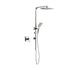 Shop Welba 10" Rain Shower Head Set Square Handheld With Shower Mixer Tap Chrome  | PEROZ Australia