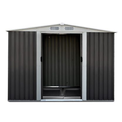 Giantz Garden Shed Outdoor Storage Sheds Tool Workshop 2.58X2.07M with Base-Home &amp; Garden &gt; Garden Furniture-PEROZ Accessories