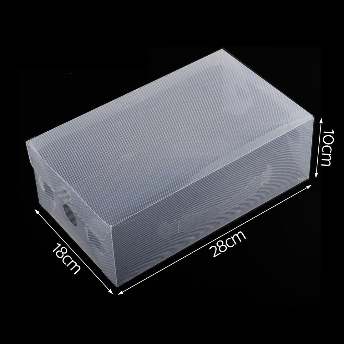 Artiss 40X Shoe Box Storage Clear Case Foldable Stackable-Home &amp; Garden &gt; Storage-PEROZ Accessories
