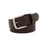 SLATE Brown. Men’s Buffalo Leather Belt. 35mm width. Larger sizes.-Buffalo Leather Belts-PEROZ Accessories