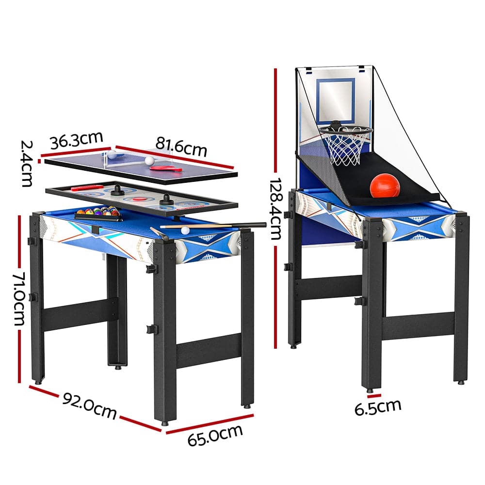 5-In-1 Games Table Pool Table Tennis Air Hockey Basketball Arcade Archery Gift-Baby &amp; Kids &gt; Toys-PEROZ Accessories
