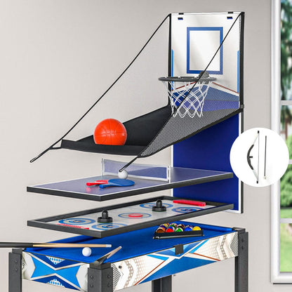 5-In-1 Games Table Pool Table Tennis Air Hockey Basketball Arcade Archery Gift-Baby &amp; Kids &gt; Toys-PEROZ Accessories