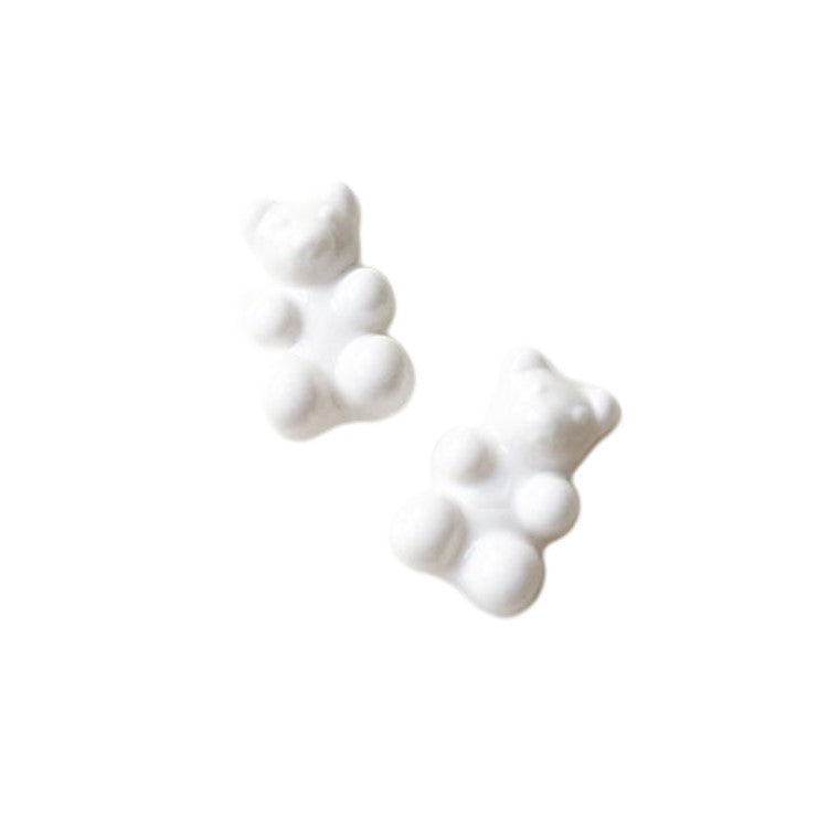 Anykidz 10pcs White Bear Shoe Charm Accessories Jeans Clogs Pendants Designer Ornament Jibbitz for Crocs-Shoe Charms-PEROZ Accessories