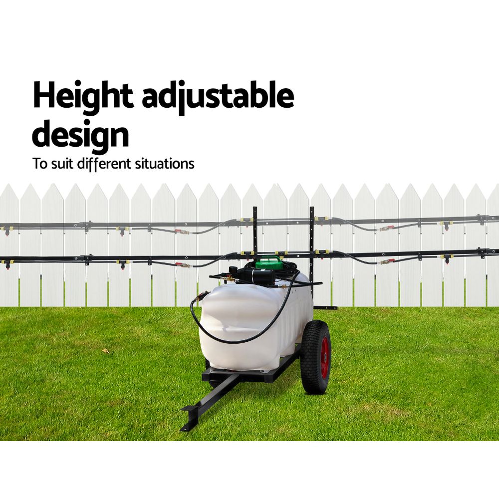 Giantz 100L ATV Weed Sprayer 5M Boom Trailer Spot Spray Tank Farm Pump-Home &amp; Garden &gt; Garden Tools-PEROZ Accessories