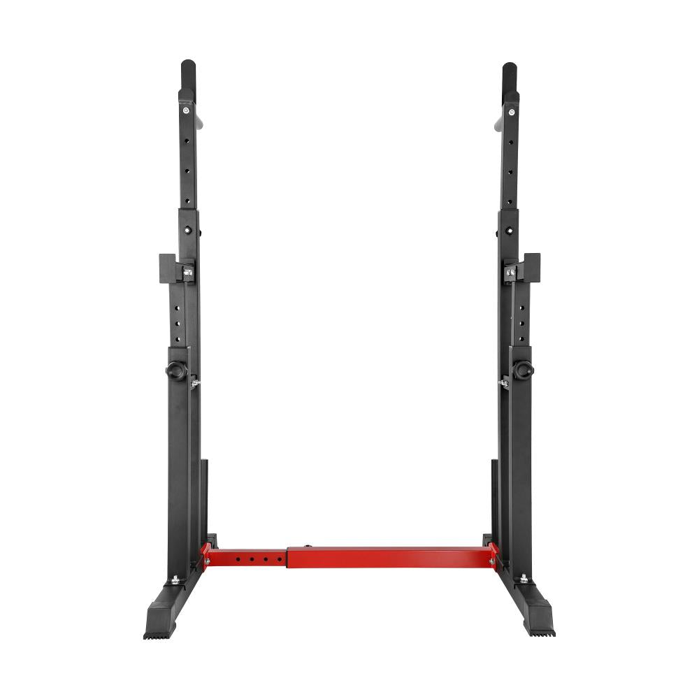 Finex Adjustable Squat Rack Weight Bench Press Barbell Bar Stand Weight Lifting-Squat Rack-PEROZ Accessories