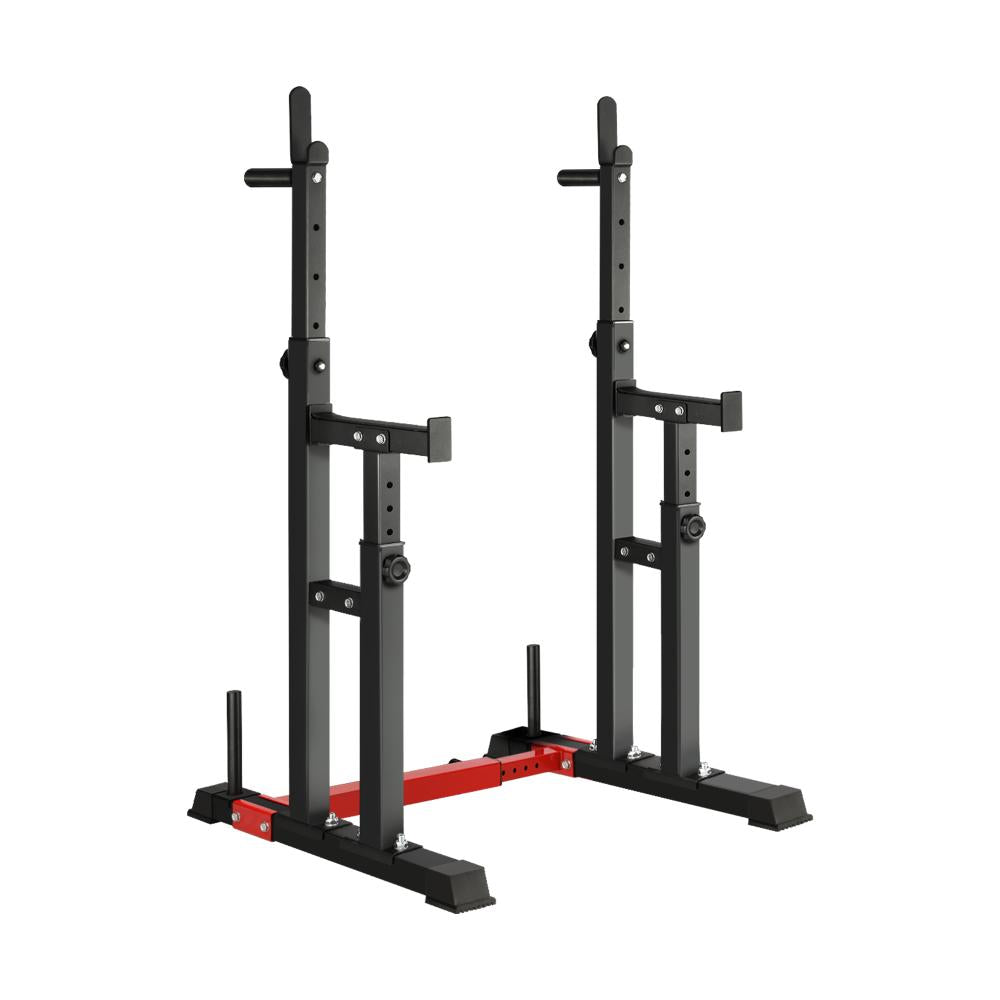 Finex Adjustable Squat Rack Weight Bench Press Barbell Bar Stand Weight Lifting-Squat Rack-PEROZ Accessories