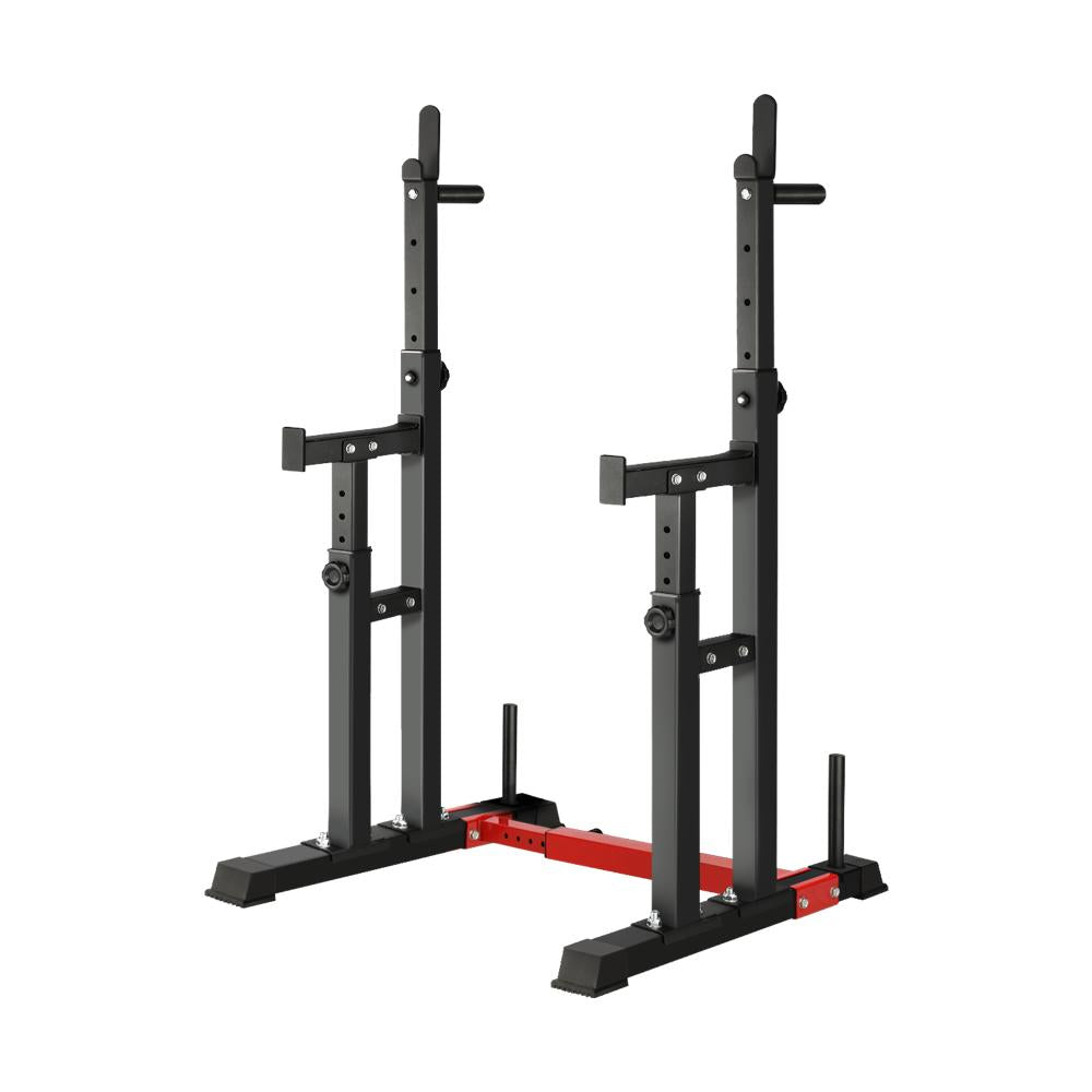Finex Adjustable Squat Rack Weight Bench Press Barbell Bar Stand Weight Lifting-Squat Rack-PEROZ Accessories