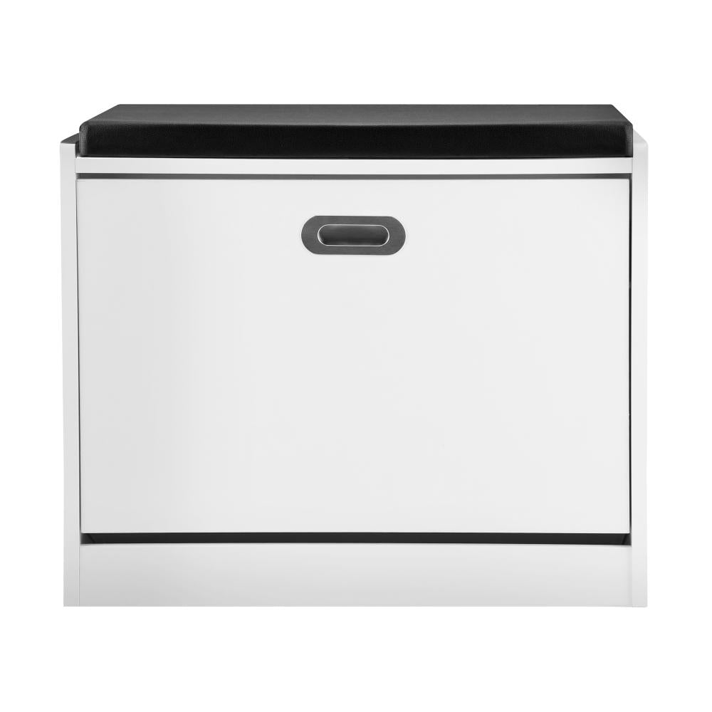 Oikiture Shoe Cabinet Bench Shoes Storage Rack Shelves Shelf Cupboard Footwear Stand White 0.6M 15 Pairs-Shoe Bench-PEROZ Accessories