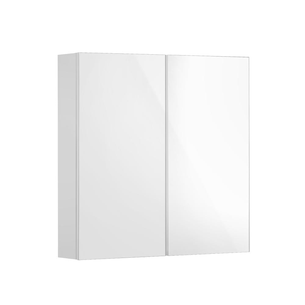 Oikiture 60cm Bathroom Mirror Cabinet with Adjustable Shelves Wall Mounted Storage Shaving |PEROZ Australia