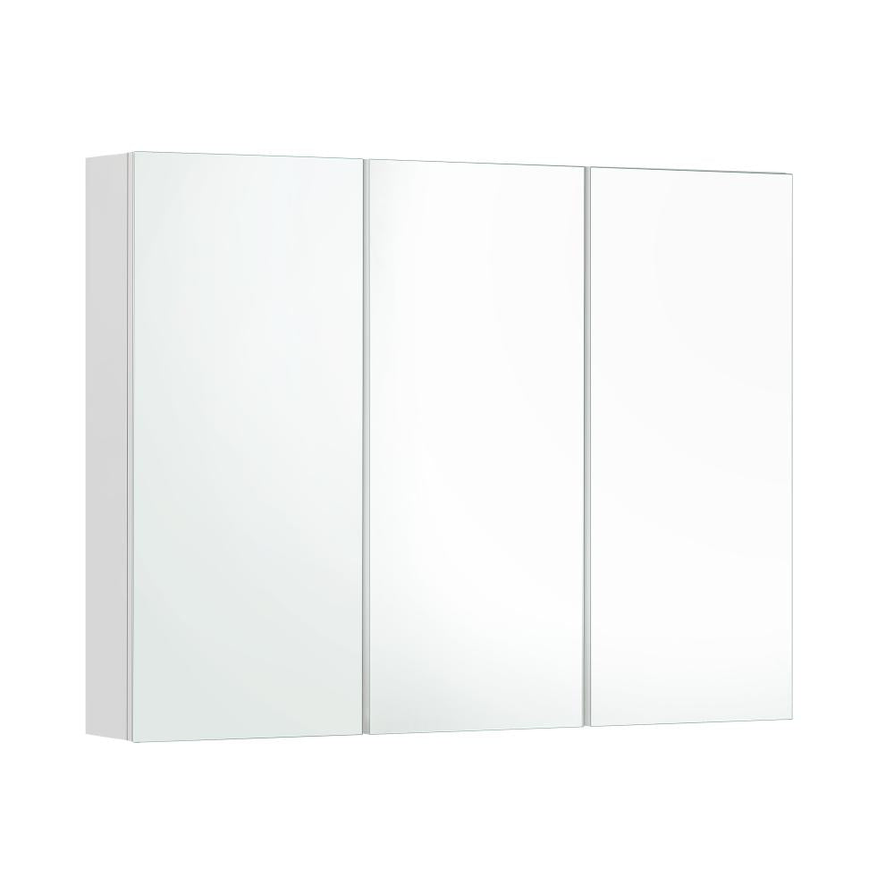 Oikiture Bathroom Mirror Cabinet Vanity Medicine Wall Storage 900mm x 720mm-Bathroom Cabinet-PEROZ Accessories