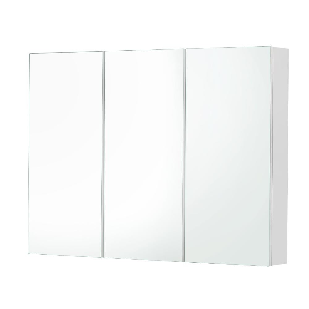 Oikiture Bathroom Mirror Cabinet Vanity Medicine Wall Storage 900mm x 720mm-Bathroom Cabinet-PEROZ Accessories