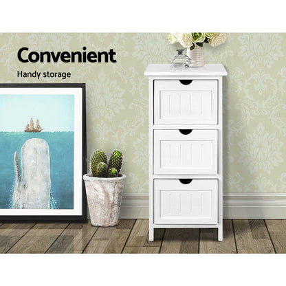 Artiss Bedside Table - White-Bedside Tables - Peroz Australia - Image - 6