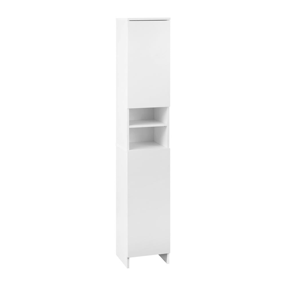 Oikiture Bathroom Cabinet Storage Laundry Tall Slim Toilet Cupboard Furniture-Bathroom Cabinet-PEROZ Accessories