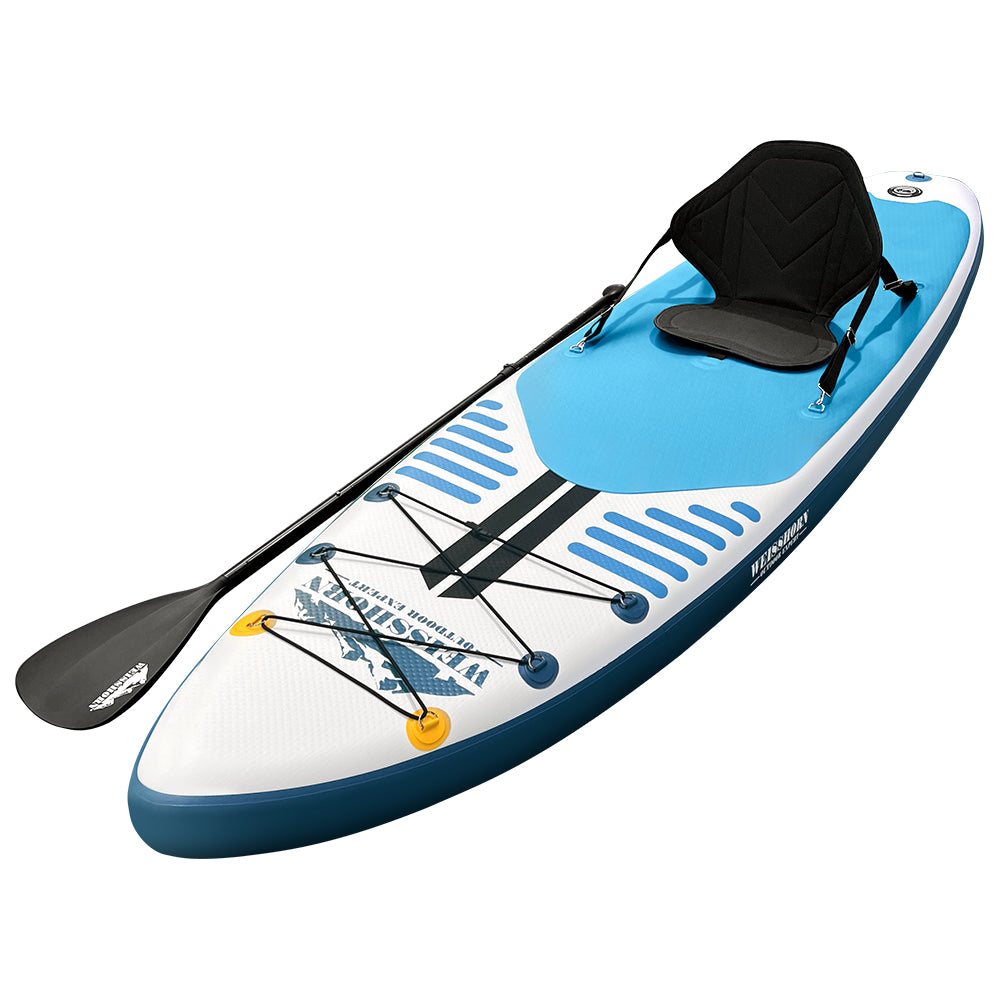 Weisshorn Stand Up Paddle Board Inflatable SUP Surfboard Paddleboard Kayak 10FT-Outdoor &gt; Boating-PEROZ Accessories