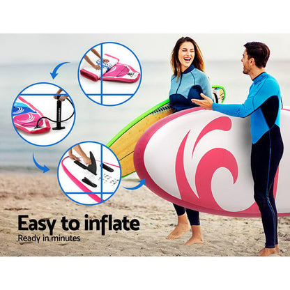 Weisshorn Stand Up Paddle Board 11ft Inflatable SUP Surfboard Paddleboard Kayak-Outdoor &gt; Boating-PEROZ Accessories