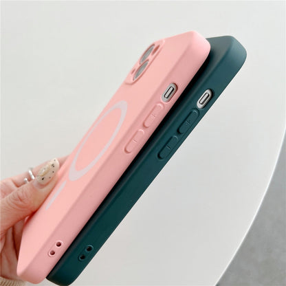 Anymob iPhone Light Blue Silicone Magnetic Case Shockproof Phone Cover-Mobile Phone Cases-PEROZ Accessories