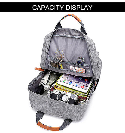Anypack Backpack Light Blue Computer Backpack Light 15 inch Laptop Bag 2023 Waterproof Oxford Cloth Anti-theft Travel Backpack-Backpacks-PEROZ Accessories