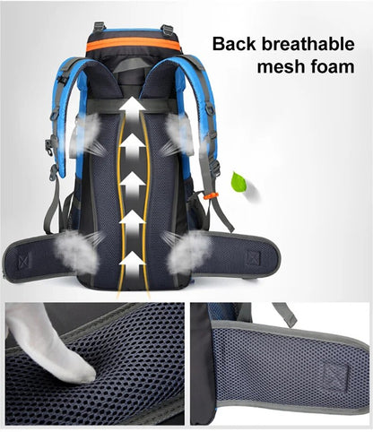 Anypack Backpack Black Travel Bag Men&