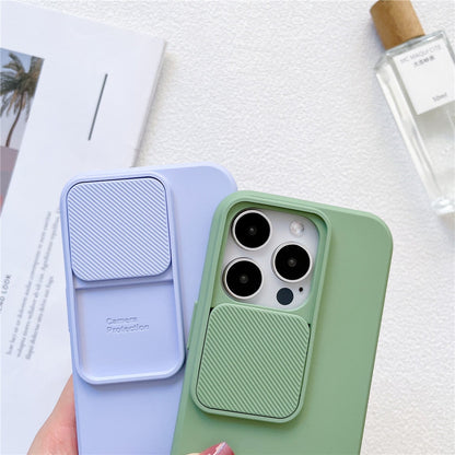Anymob iPhone Orange Window Phone Case Slide Lens Protection Shockproof Cover-Mobile Phone Cases-PEROZ Accessories