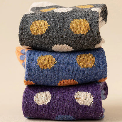 Anysox 5 Pairs Size 35-40 Mixed Color Cat Meow Cartoon Fashion Socks High Quality Woollen Stockings Foot Wear-Socks-PEROZ Accessories