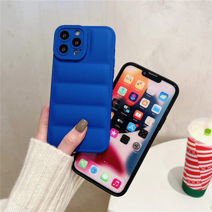Anymob iPhone Silver Jacket Silicone Case Camera Protection Shockproof Back Cover-Mobile Phone Cases-PEROZ Accessories