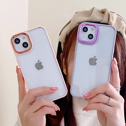 Anymob iPhone Case Red Transparent Shockproof Soft Back Cover-Mobile Phone Cases-PEROZ Accessories