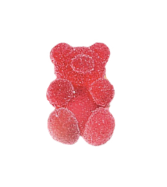 Anykidz 10pcs Solid Red Bear Shoe Charm Accessories Jeans Clogs Pendant Pin Eraser Type Designer Ornament Jibbitz for Crocs-Shoe Charms-PEROZ Accessories