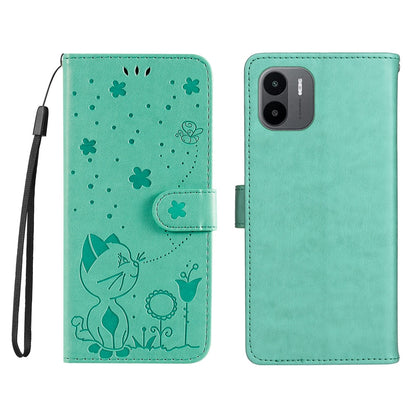 Anymob Xiaomi Redmi Case Blue Wallet Leather Flip For Funda Phone Cover Protection-Mobile Phone Cases-PEROZ Accessories