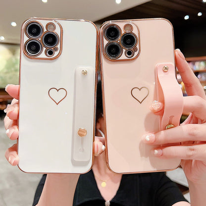 Anymob iPhone Case Gummy White Universal Heart Space Holder Phone Cover-Mobile Phone Cases-PEROZ Accessories