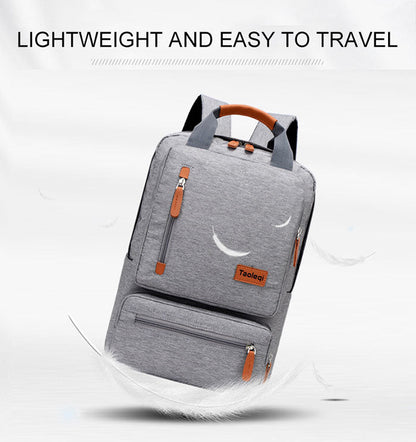 Anypack Backpack Blue Computer Backpack Light 15 inch Laptop Bag 2023 Waterproof Oxford Cloth Anti-theft Travel Backpack-Backpacks-PEROZ Accessories