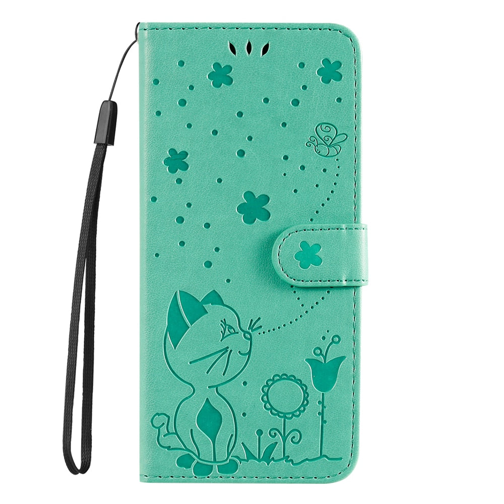 Anymob Xiaomi Redmi Case Gray Wallet Leather Flip For Funda Phone Cover Protection-Mobile Phone Cases-PEROZ Accessories