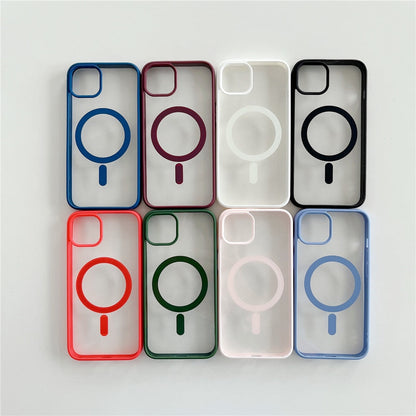 Anymob iPhone Green Magnetic Pattern Case Soft Phone Cover-Mobile Phone Cases-PEROZ Accessories