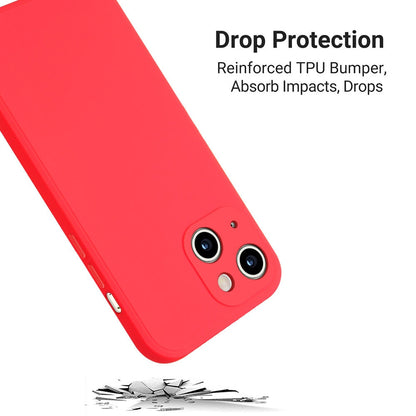 Anymob iPhone Blue Silicon Transparent Tempered Glass Shockproof Phone Case Soft Cover-Mobile Phone Cases-PEROZ Accessories