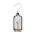 Anyhouz 52cm Golder Handle Birdcage Tabletop Home Decor Modern Art Living Room Display House Decorative Crafts Metal Ornaments-Tabletop Decor-PEROZ Accessories