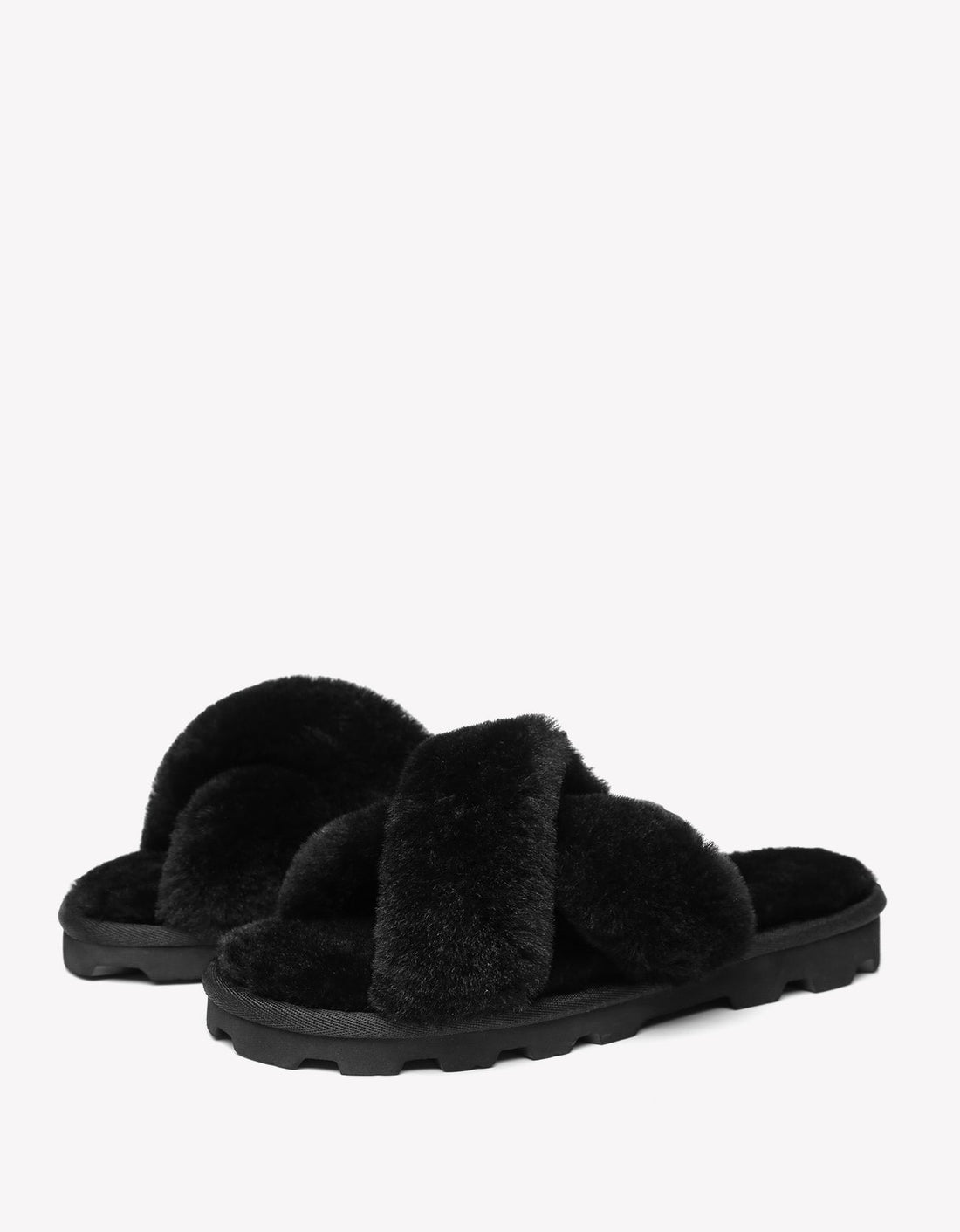 Tarramarra Women Crossover Sheepskin Slides Nancy-Slides-PEROZ Accessories