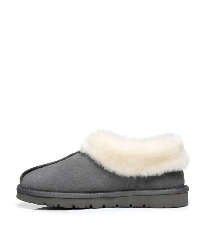 TARRAMARRA Premium Australian Sheepskin Ankle UGG Slipper Unisex Homey-Slippers-PEROZ Accessories